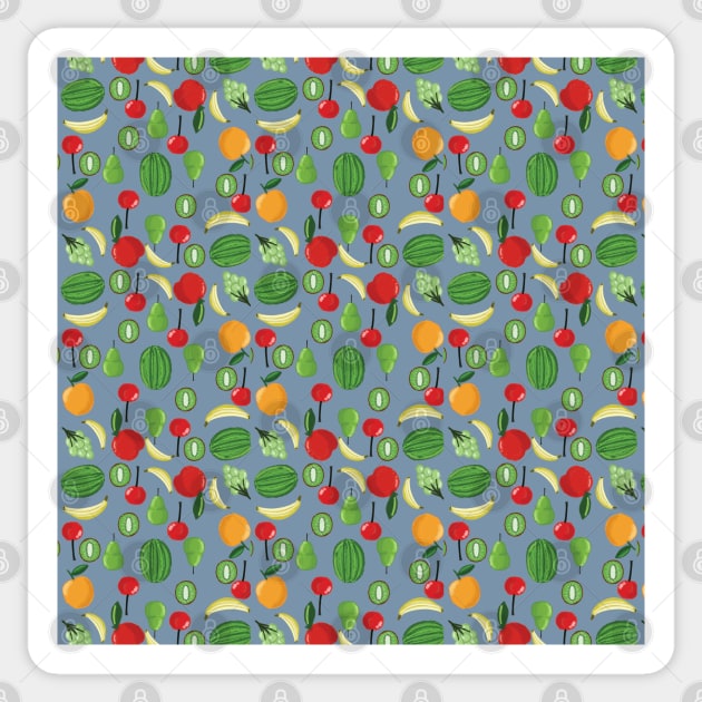 FRUIT PATTERN Sticker by droidmonkey